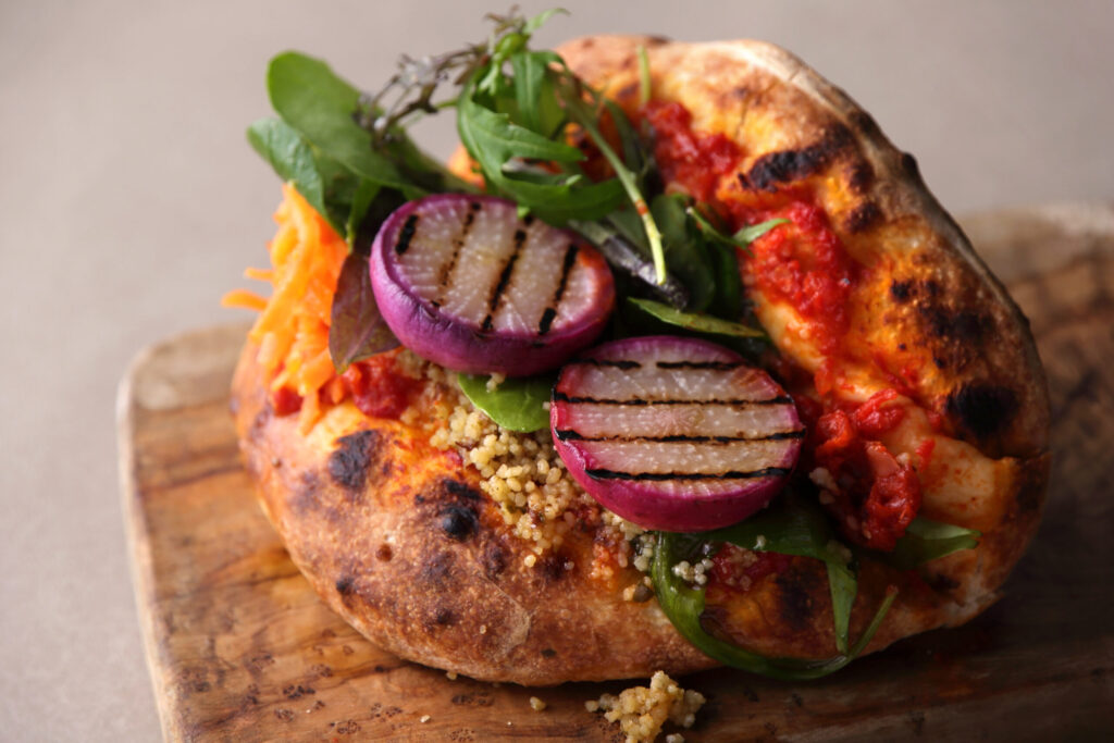 ベジタブルピザサンド