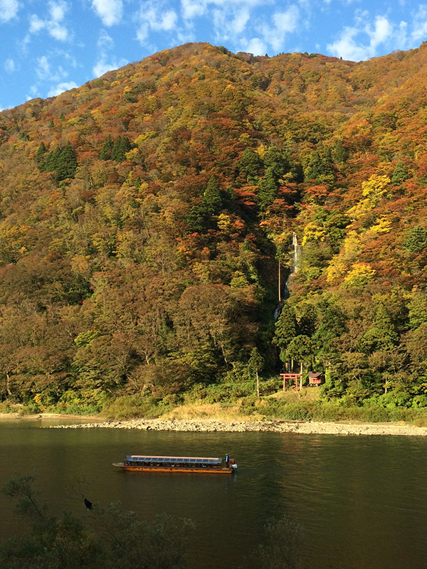 戸沢村　白糸の滝