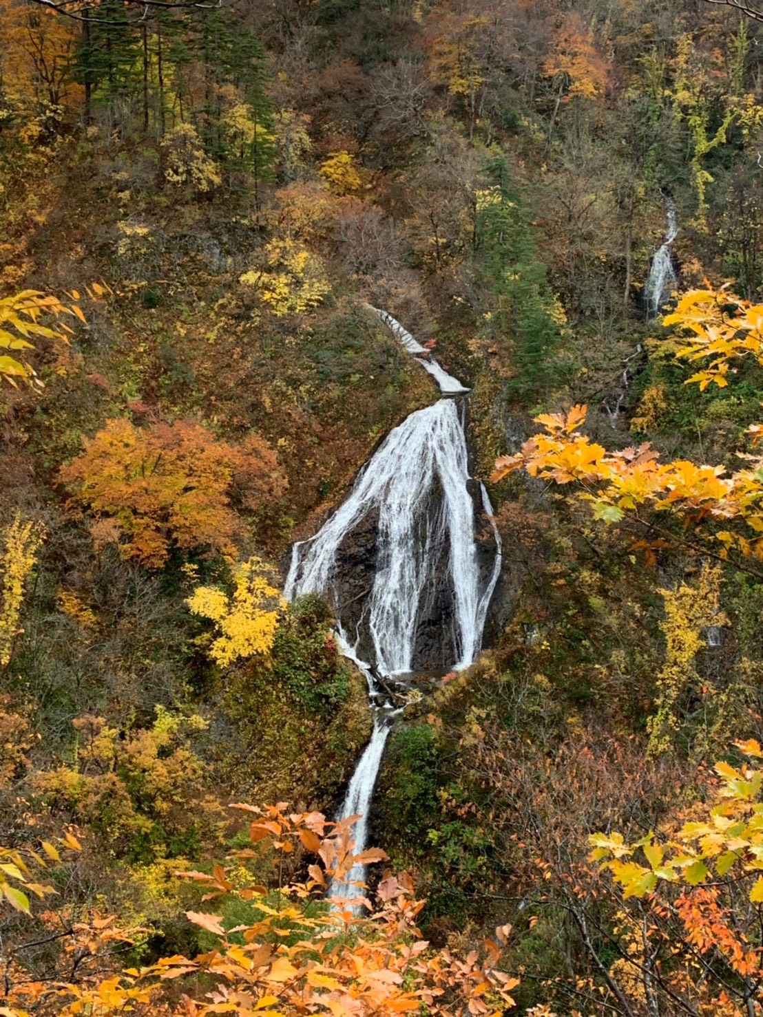 月山　2019年11月　七ツ滝