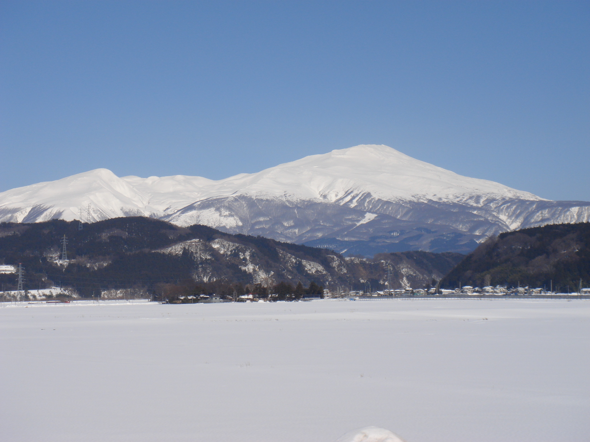 2013年2月　鳥海山