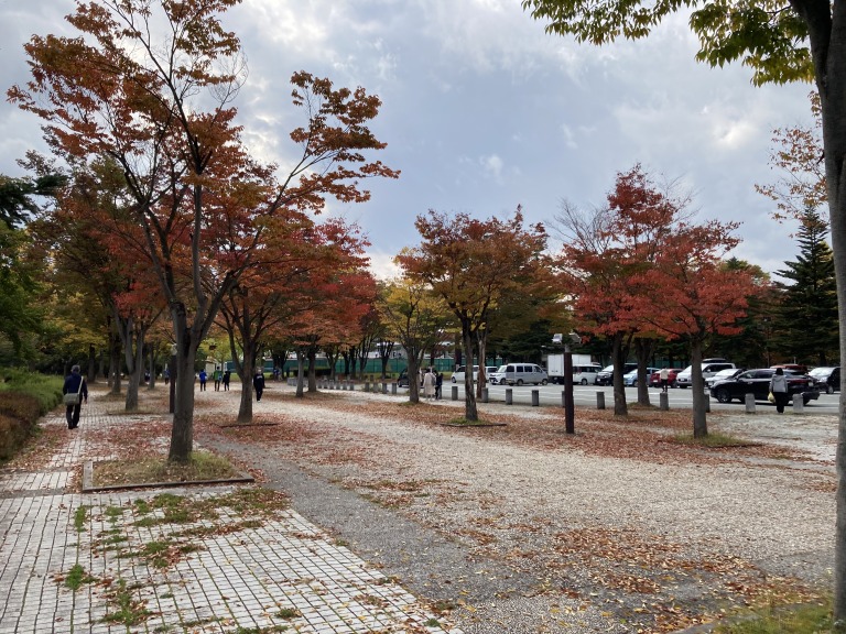 山形県総合運動公園　10月