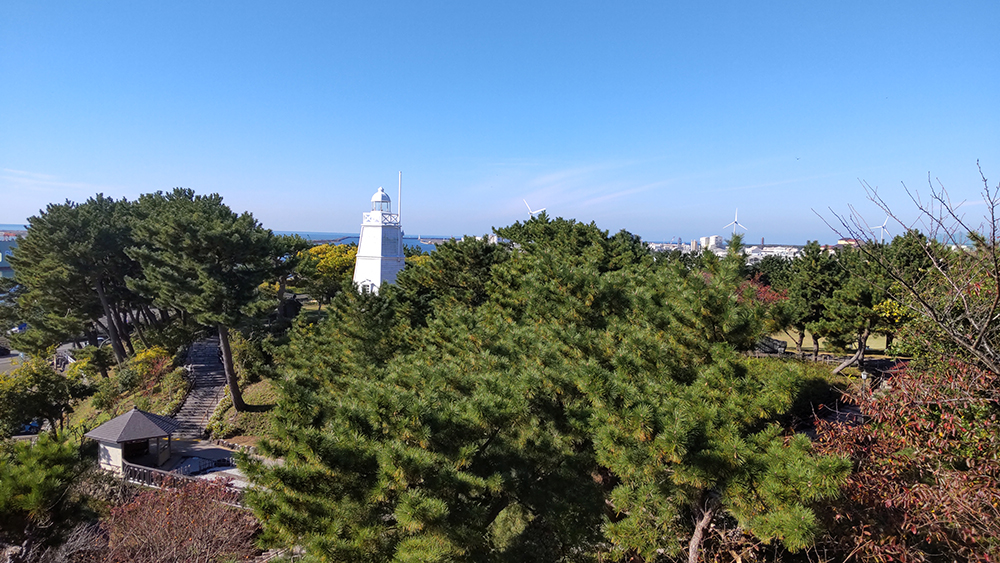 酒田市　日和山公園